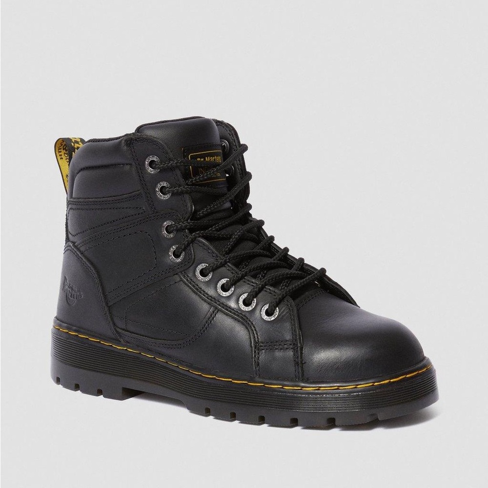 Dr.Martens Duct Steel Toe in Black - Size 10 Men’s